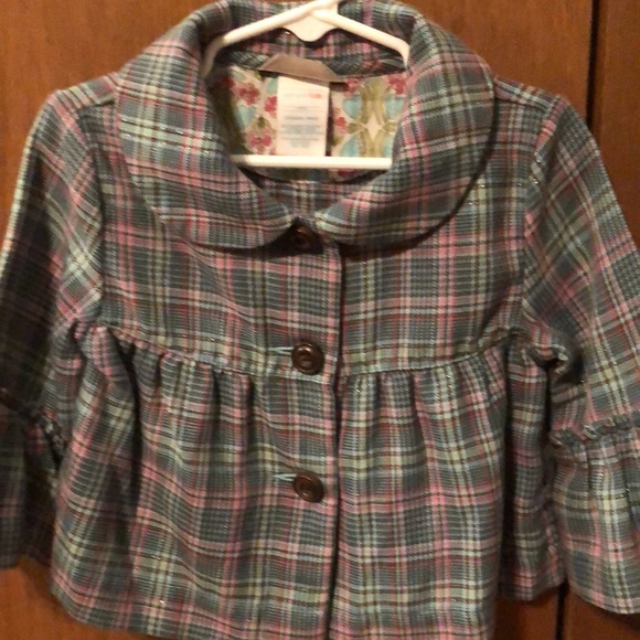 PRE-OWNED SPRING LIGHT JACKET SIZE 24 MONTHS FOR A BABY GIRL! SMOKE FREE HOME - Picture 2 of 3